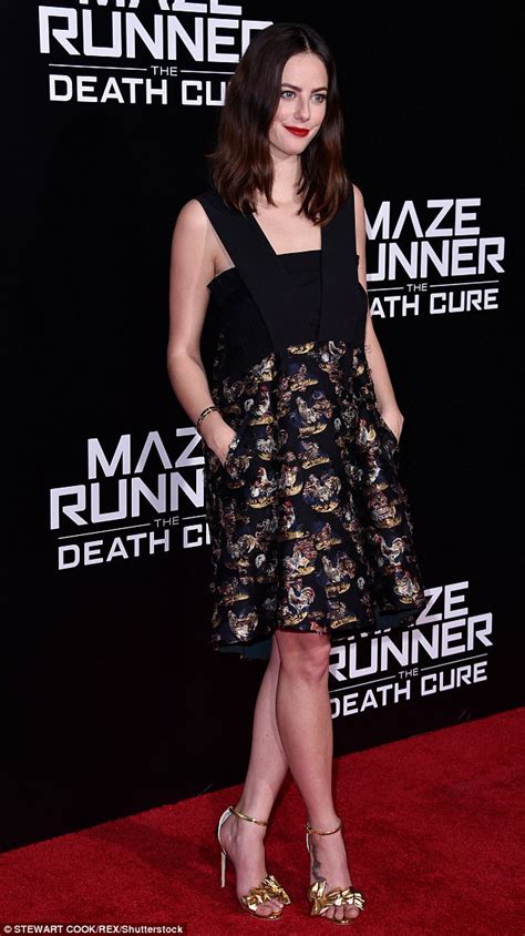 Kaya Scodelario Wows At Maze Runner Premiere In La Daily Mail Online