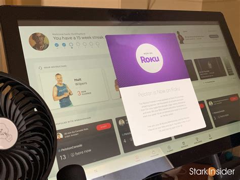 The company recently released chromecast support for smart tvs after launching a fire tv and apple. Peloton app now available on Roku | Stark Insider