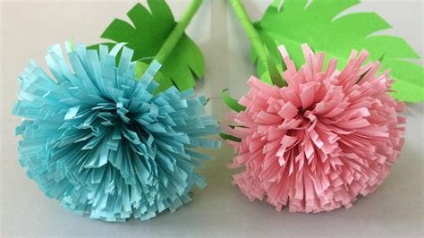 How To Make Pretty Paper Flower Making Paper Flowers Step By Step