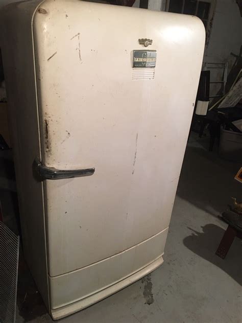 Vintage General Electric Frigidaire Refrigerator And Chest Freezer EBay