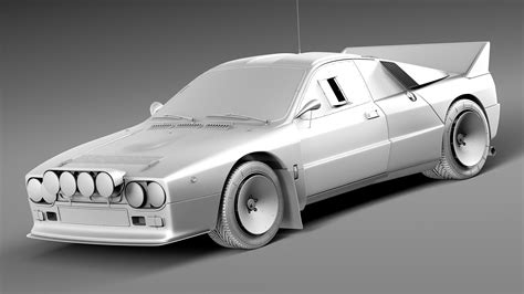 Lancia 037 1982 1983 3d Model By Squir