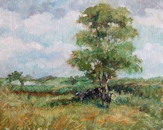 Carlene Dingman Atwater Update With Cattle Tree Painting Cattle