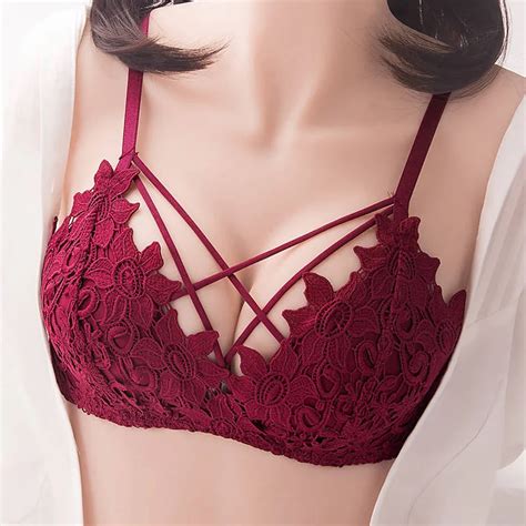 No Steel Ring Push Up Underwear Women Suit Bra Gathered Small Chest
