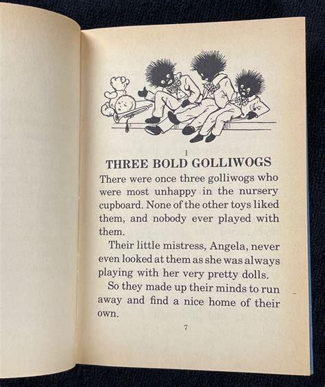 The Three Golliwogs By Enid Blyton Illustrated By Rene Cloke Near