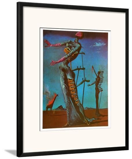The Burning Giraffe C 1937 Posters Salvador Dalí