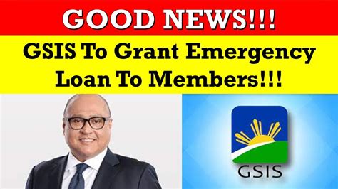 GOOD NEWS GSIS To Grant Emergency Loan To Members Wildtvoreg YouTube