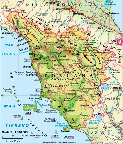 Cartina Geografica Della Toscana Mappa Carta Toscana Mappa Images And Photos Finder