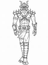 Mortal Kombat Lao Coloringonly Kung Scorpion Colorironline Pintar sketch template
