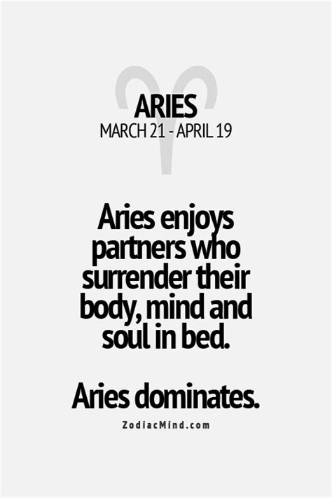 aries enjoys partners who surrender their body mind and soul in bed zodiac facts aries