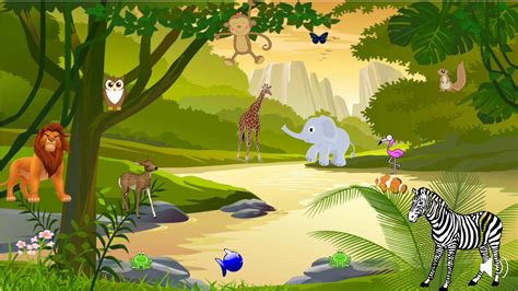 Jungle Safari For Kids Youtube