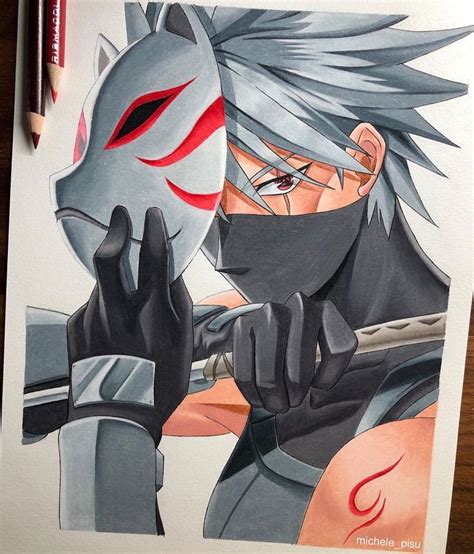 Kakashi Naruto Dibujos De Kakashi Naruto A Lapiz Naruto Dibujos A Lapiz