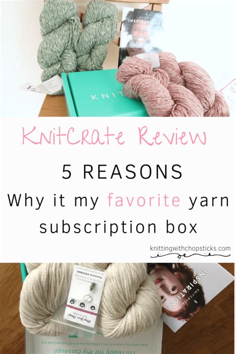 I created knitting with chopsticks to share my creations and help you make your own. Knitcrate Review - My Favorite Yarn Subscription Box ...