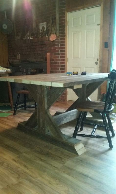 2x6 Table I Made Table Home Decor Decor
