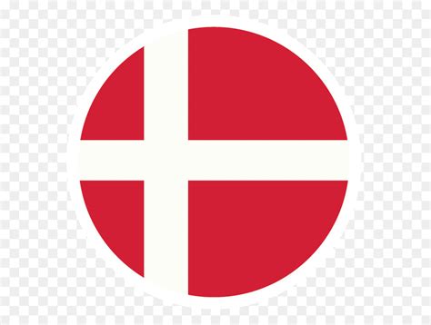 Denmark flag, vector illustration on a white background. Dänemark Flagge Bilder