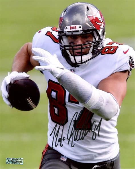 Rob Gronkowski Tampa Bay Buccaneers Signed Autographed 8x10 Photo