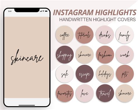 Instagram Highlight Covers Highlight Covers Instagram Etsy