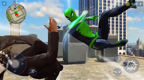 Spider Rope Hero Ninja Gangster Crime Vegas City For Android