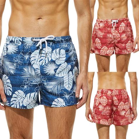 New Print Swimwear Men Sexy Swim Trunks Sunga Swimsuit Mens Swim Briefs