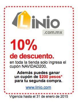 Offering more than four million of products. Cupón Linio NAVIDAD200 con 10% de descuento en todo y $200 ...