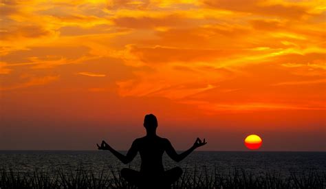 Meditating, Sunset, Meditation, Free Stock Photo - Public Domain Pictures