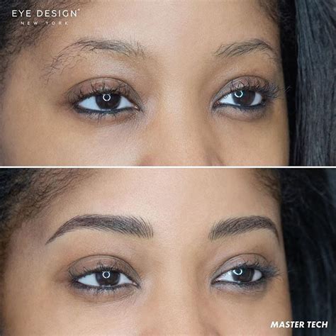 Hybrid Brows On Dark Skin By Founder And Master Technician