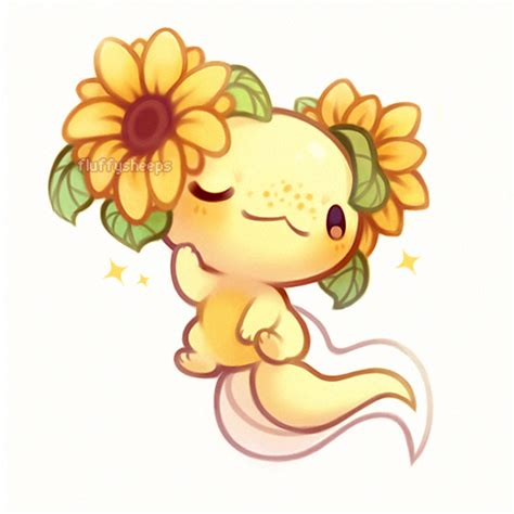 High quality cute axolotl stationery featuring original designs created by artists. Image result for fluffysheeps axolotl | Cute kawaii ...