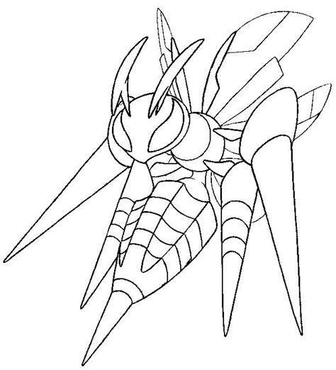 Mega Beedrill 15 Pokemon Coloring Pages Coloring Pages Pokemon Coloring