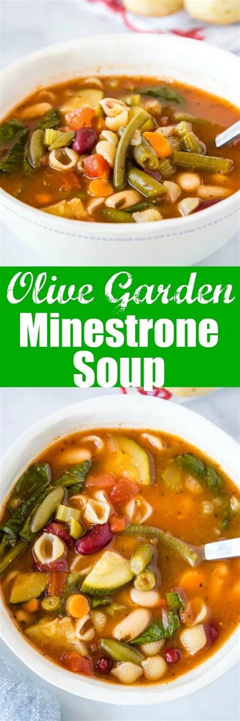 To start dining on classic italian recipes, visit our italian restaurant at 200 baychester ave today! Olive Garden Minestrone Soup | Olive garden minestrone ...