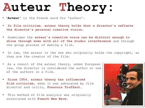 Auteur Theory The Definitive Guide