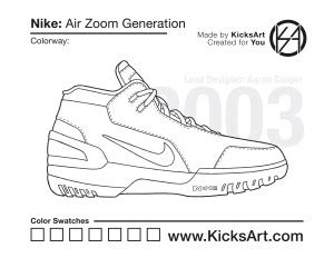 nike lebron  sneaker coloring pages created  kicksart