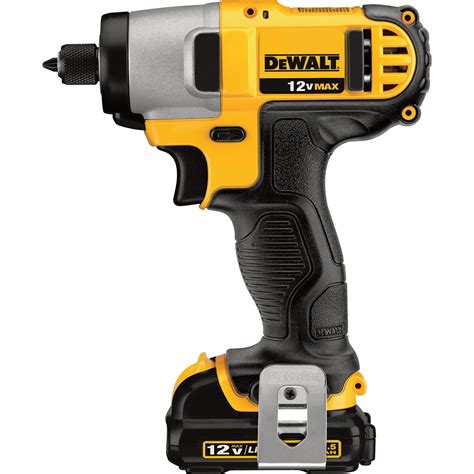 Dewalt 12v Max Li Ion Cordless Power Tool Set — 38in Drilldriver And 1