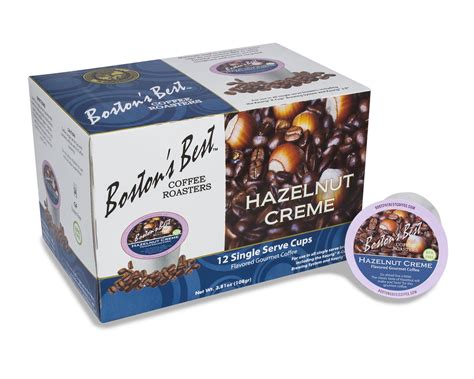 Boston S Best Hazelnut Creme Flavored Coffee Single Serve Cups Ct