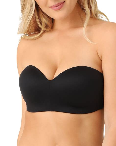 Wacoal Synthetic Staying Power Strapless Wireless Bra In Black Lyst