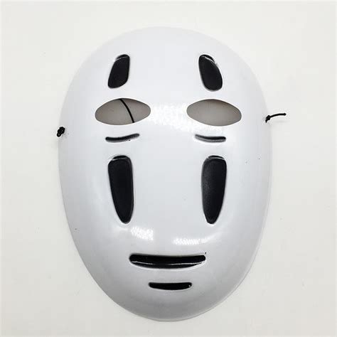 1pcs Kaonashi Style Spirited Away No Face Mask Faceless Cosplay Helmet