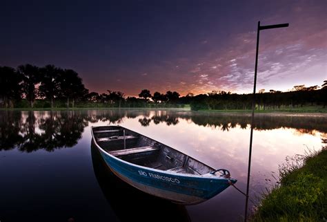 Nice Wallpaper Of Boat Picture Of Lake Night Sky