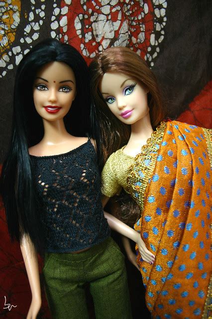 Barbie In India Doll Barbie In India Head Fashion Desi Flickr