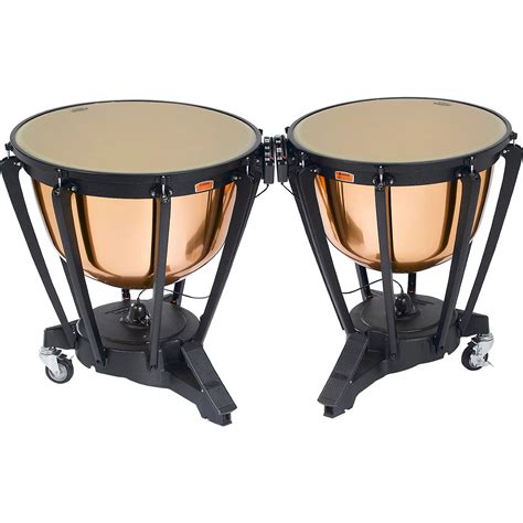 Yamaha Polished Copper Symphonic Timpani Set 26 And 29 Wcovers