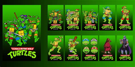 Collection Tv Show Teenage Mutant Ninja Turtles 1987 Rplexposters