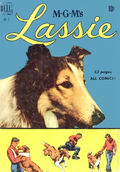 lassie 1950 1962 dell comic books