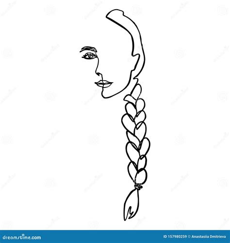 How To Draw Hair In A Braid