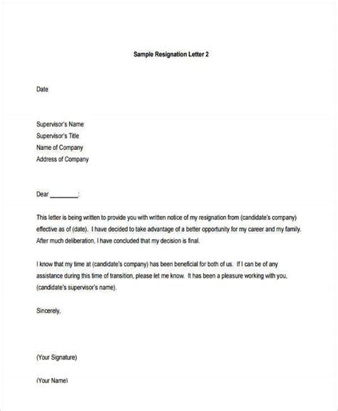 Letter Of Resignation Samples 5 Steps On How To Write A Letter Of