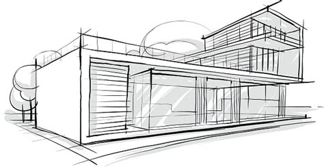 Sketch Of Architecture Stock Illustration Download Image Now Istock