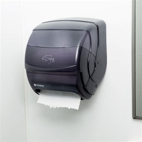 San Jamar T850tbk Integra Plastic Roll Towel Dispenser Black Pearl