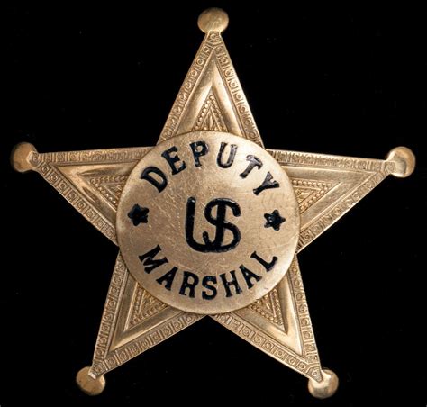 Us Deputy Marshal Badge