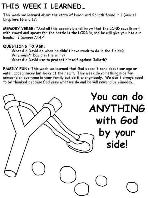 Worksheets For Childrens Church