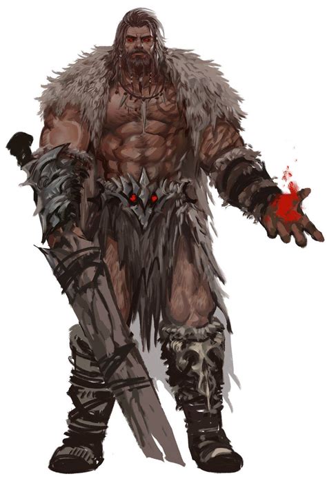 Fantasy Character Design Character Art Barbarian