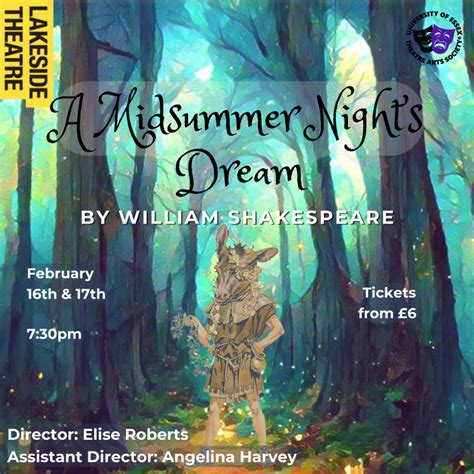 A Midsummer Nights Dream Lakeside Theatre