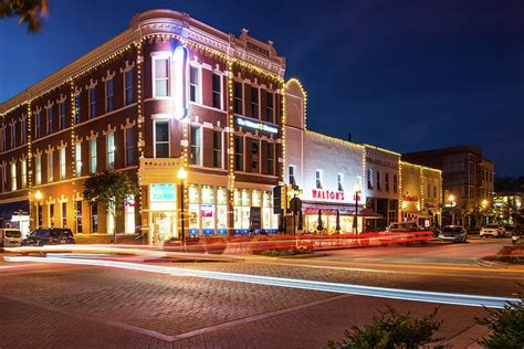 Historic Intersection Downtown Bentonville Arkansas Photograph By