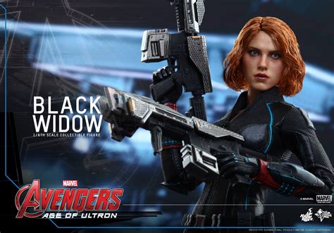 Hot Toys Avengers Age Of Ultron Black Widow Holding Guns Lyles