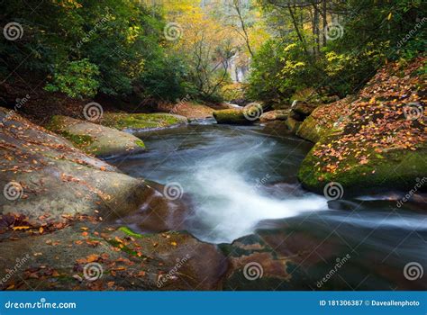 North Carolina Nature Waterfall Photography Autumn Mountain Stream